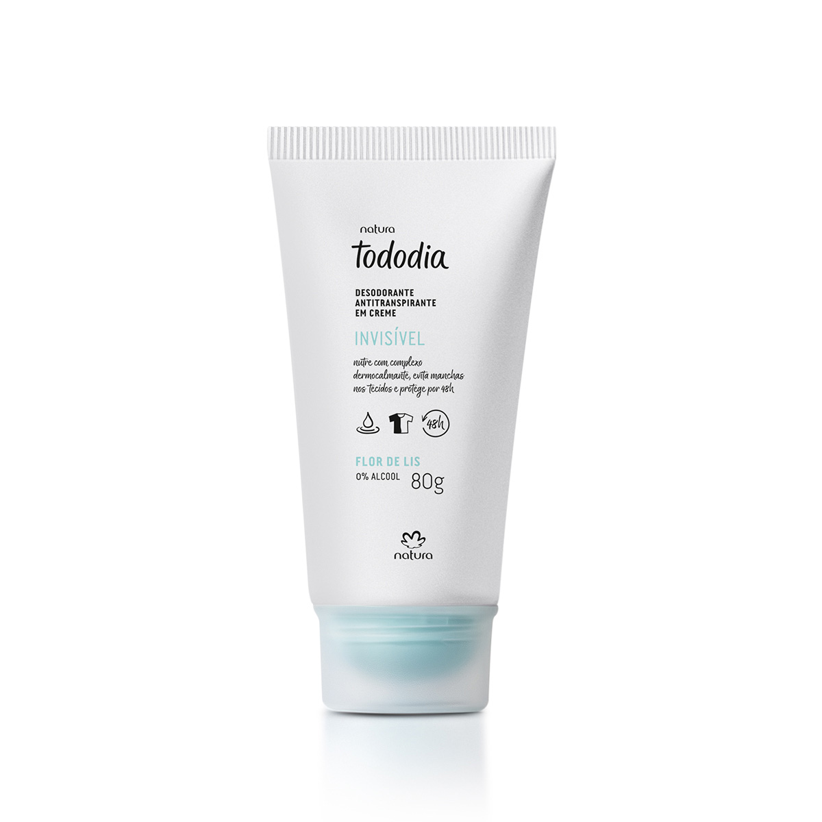 Desodorante invisible antitranspirante en crema flor de lis