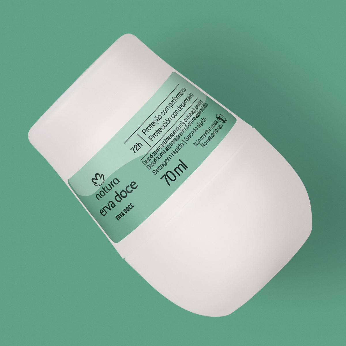 Desodorante Antitranspirante Roll-on Erva Doce