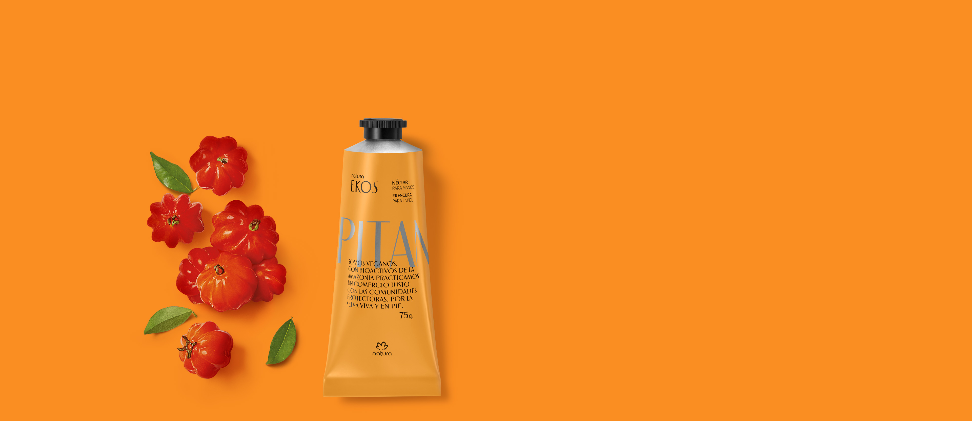 Néctar para manos pitanga