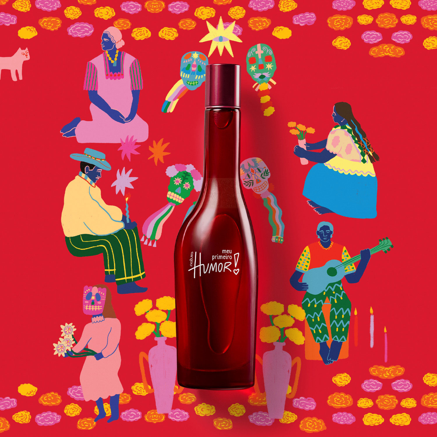 Meu Primeiro Humor Femenino Edición Día de los Muertos 75 ml