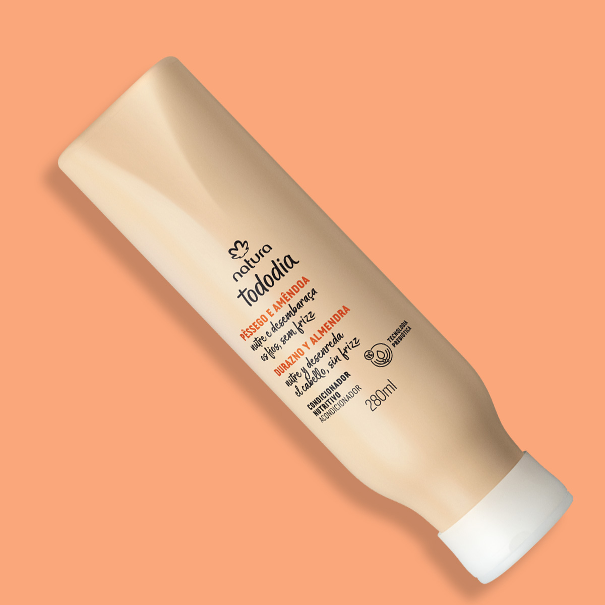 Acondicionador Nutrición Durazno y almendras Tododia 280ml
