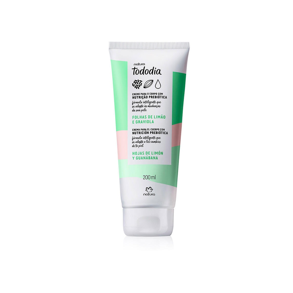 Crema nutritiva para cuerpo hojas de limón y guanábana