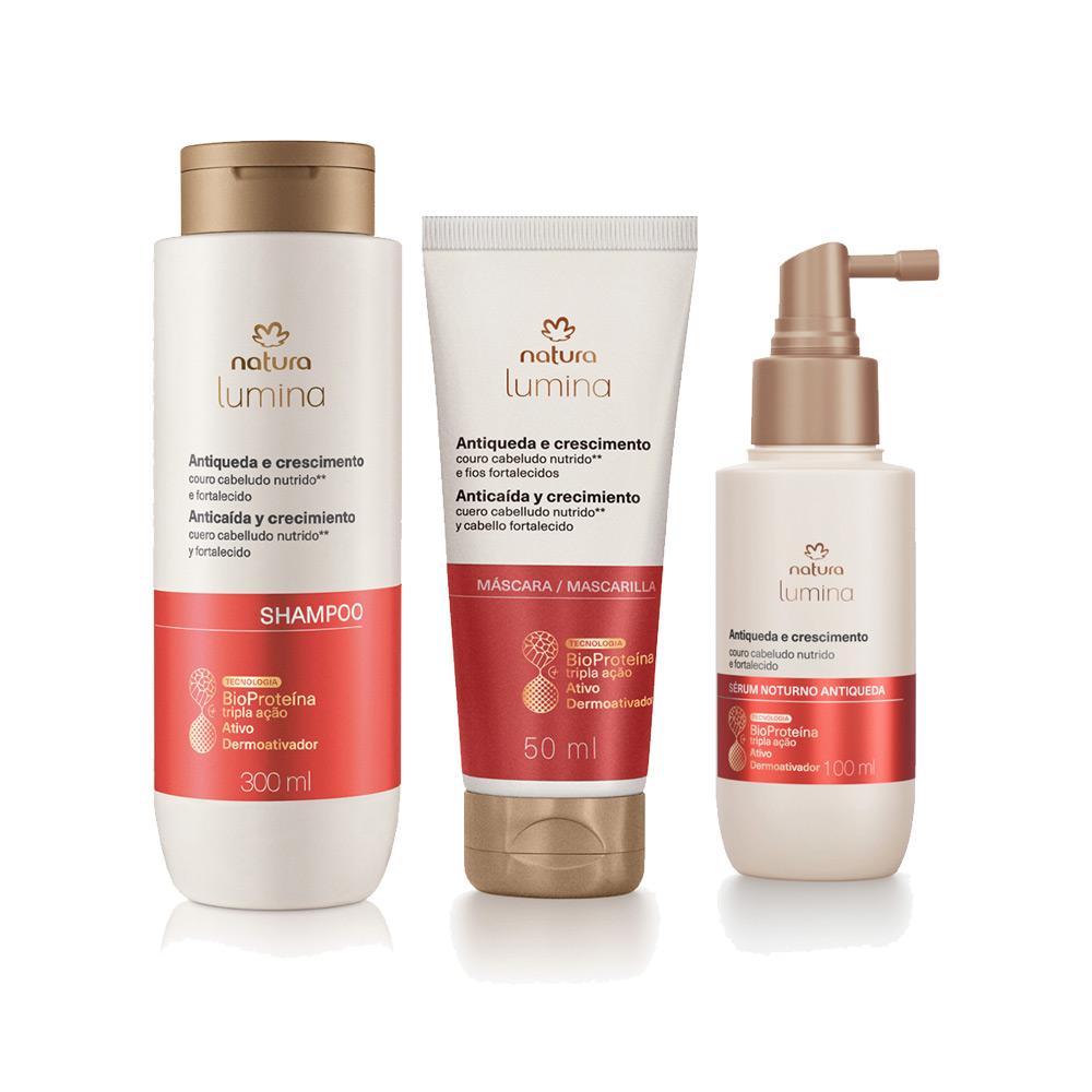 Kit Lumina anticaída y crecimiento