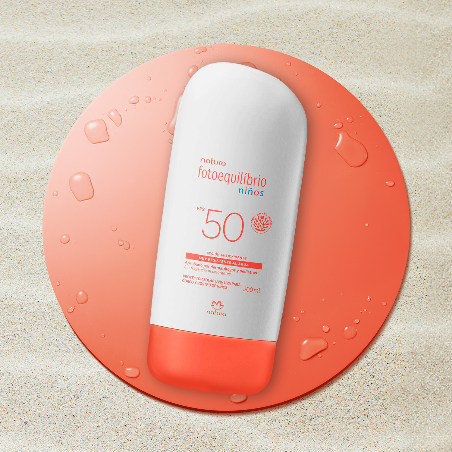 Loción protectora para niños FPS50