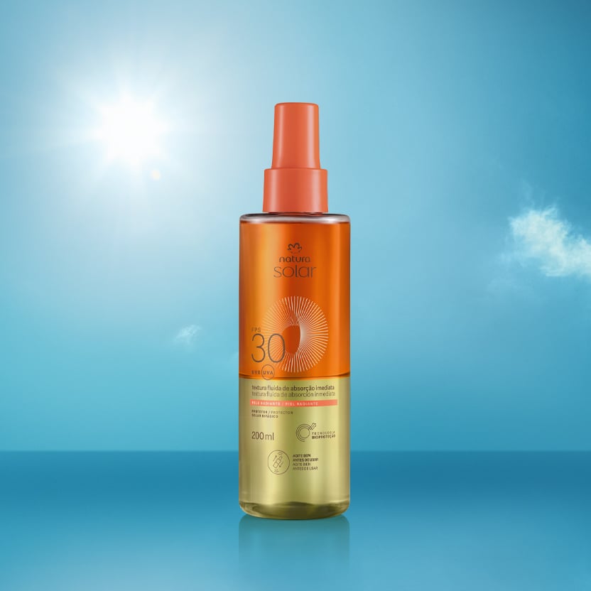 Protector solar bifásico FPS 30 Natura Solar