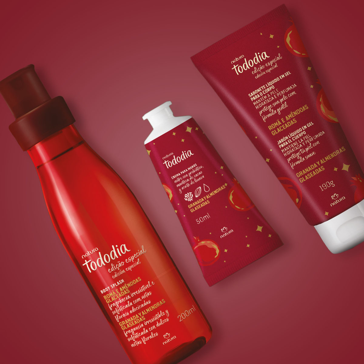 Regalo Tododia Granada y Almendras Glaseadas