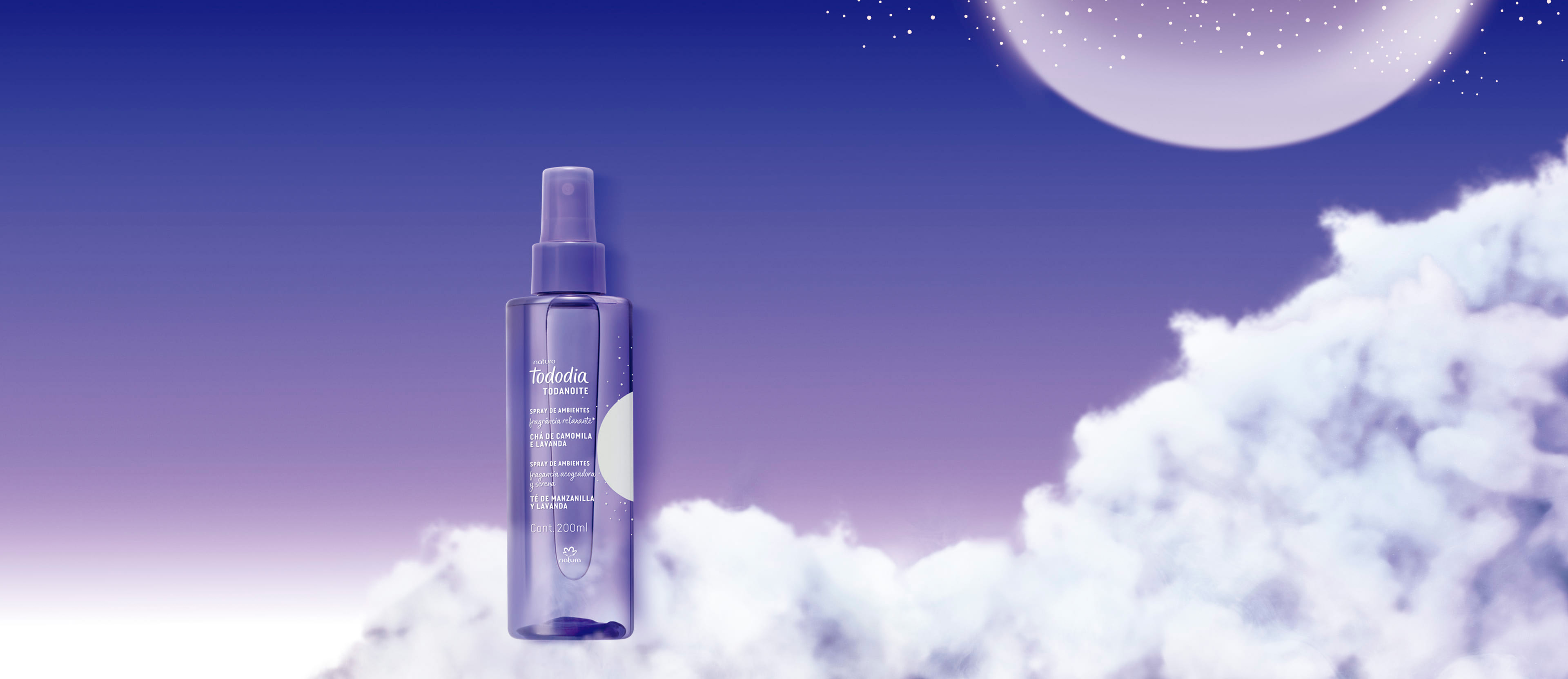 Spray de ambientes té de manzanilla y lavanda