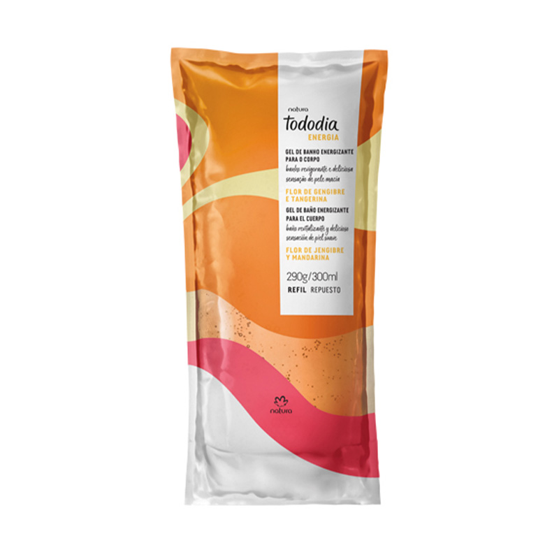 Repuesto jabón líquido en gel flor de jengibre y mandarina