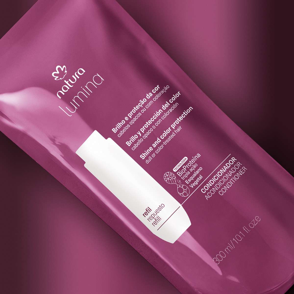 Repuesto Acondicionador protector brillo y protección del color