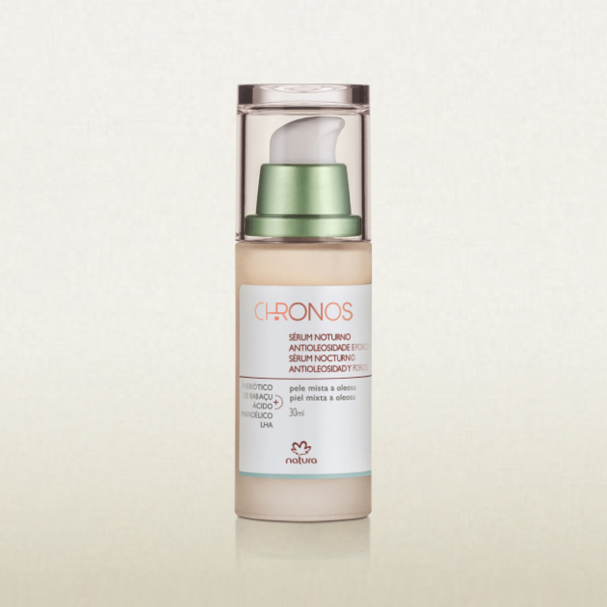 Sérum nocturno antioleosidad y poros piel mixta-grasa Chronos