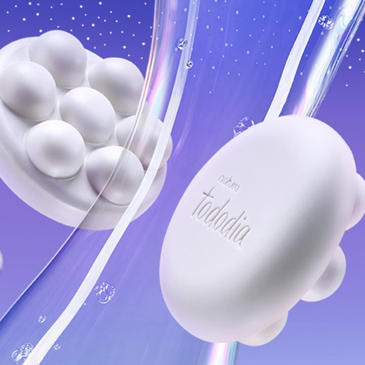 Jabón en barra masajeador té de manzanilla y lavanda​ 2un Tododia