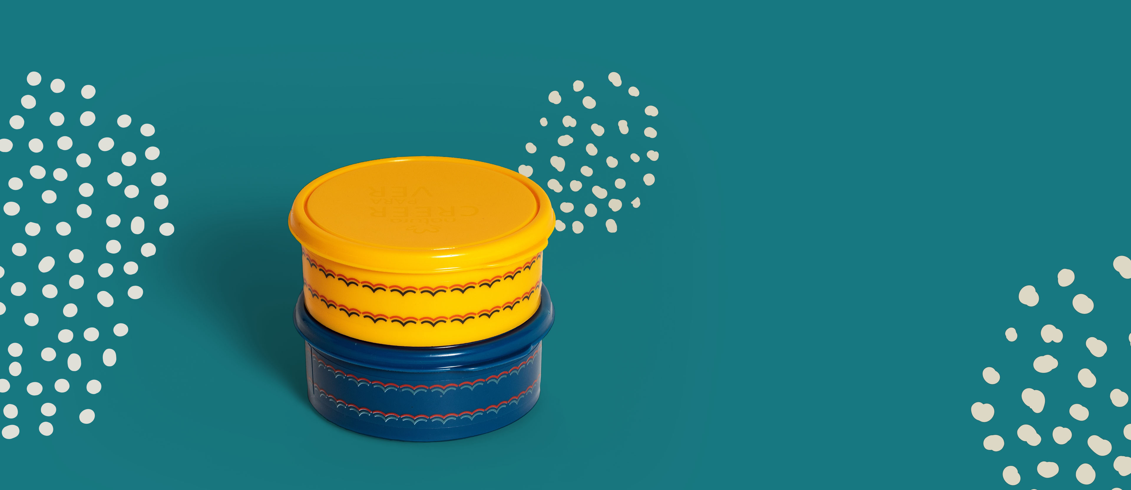 Set de Contenedores de Alimentos Creer para Ver