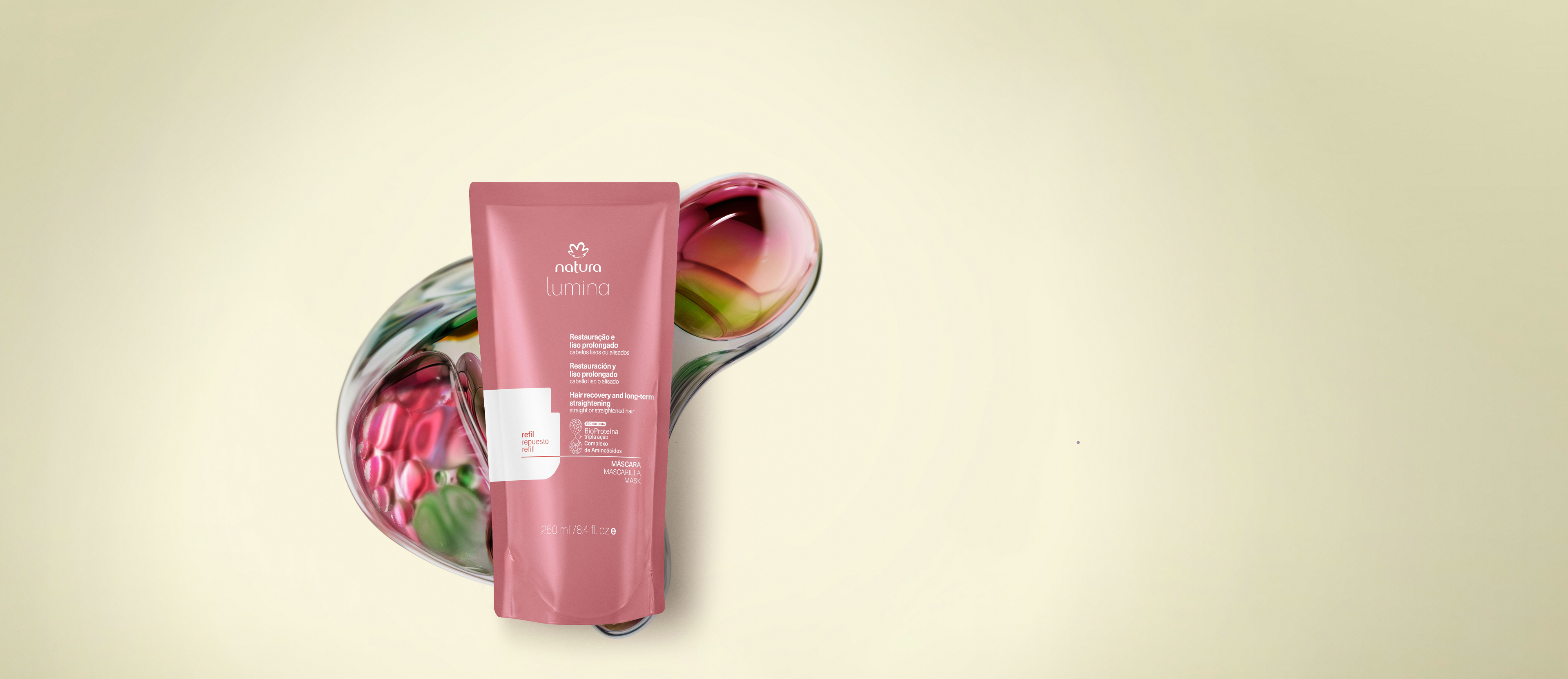 Máscara Lumina Restauración y Liso Prolongado