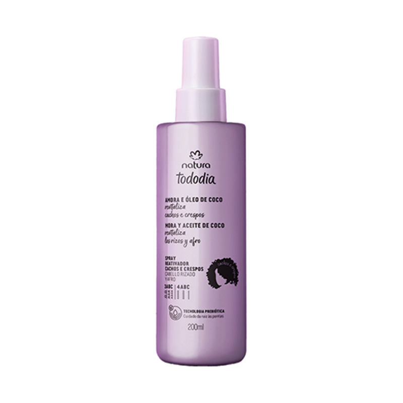 Spray reactivador cabello rizado rizos