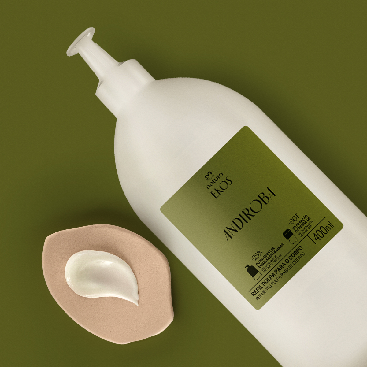 Repuesto Crema Hidratante para el Cuerpo Ekos Andiroba