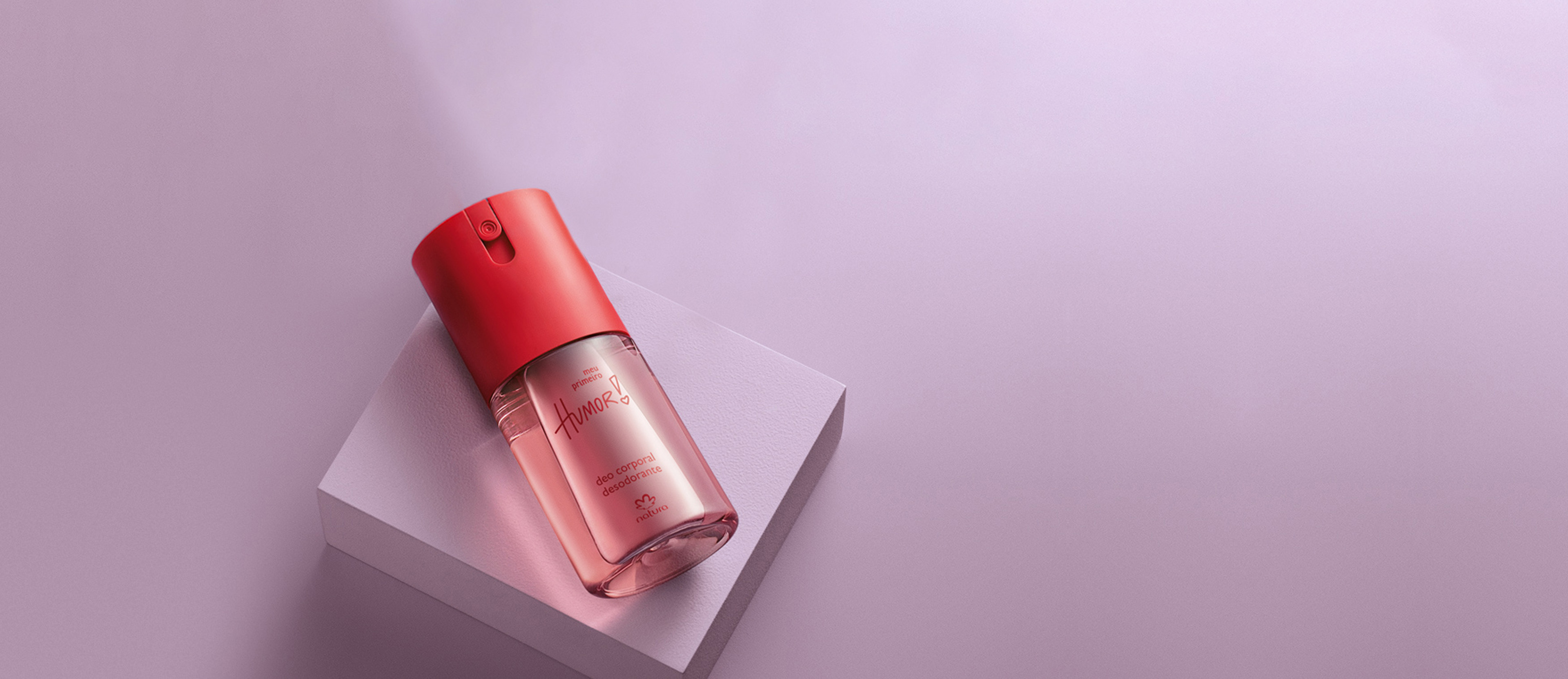 Spray corporal perfumado meu primeiro humor