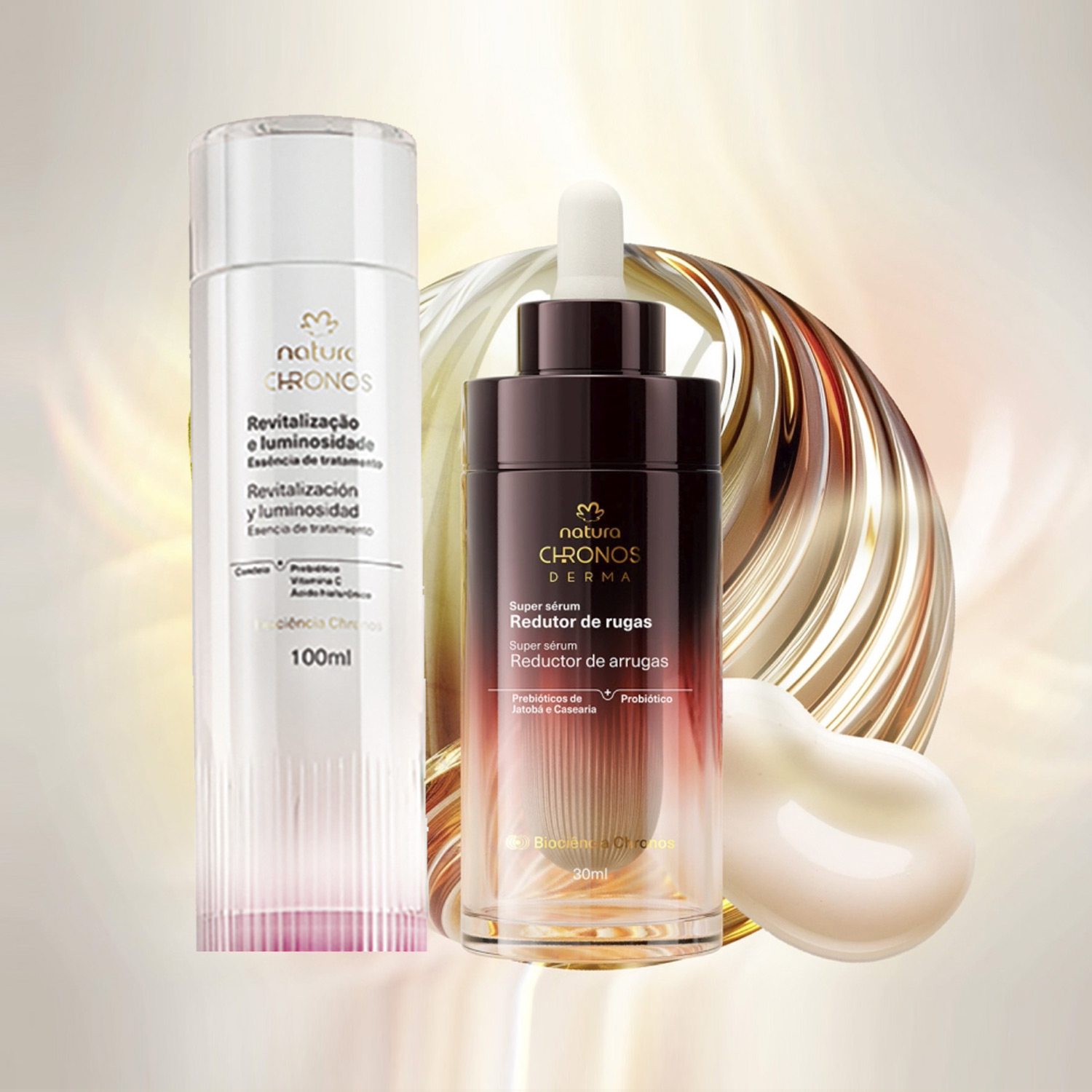 Kit Chronos supersérum + esencia tratamiento