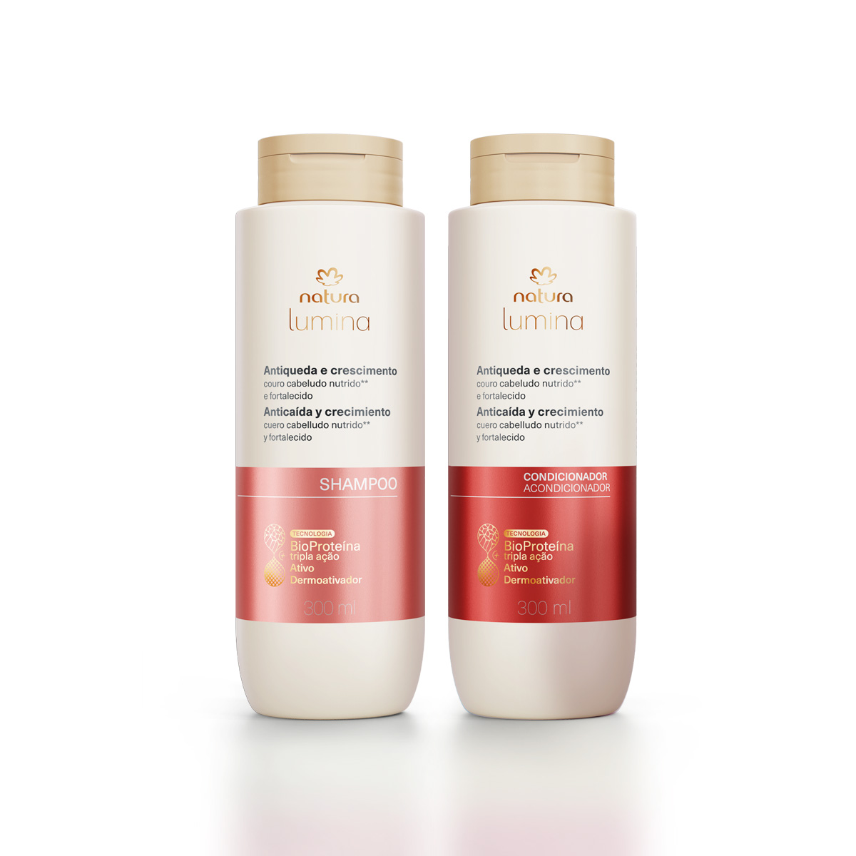 Kit Lumina Anticaída Shampoo y Acondicionador