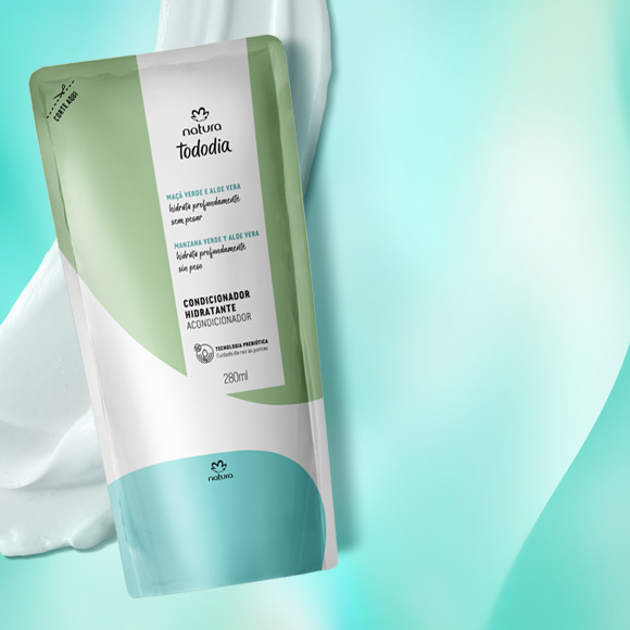 Acondicionador Hidratante Manzana Verde y Aloe Vera