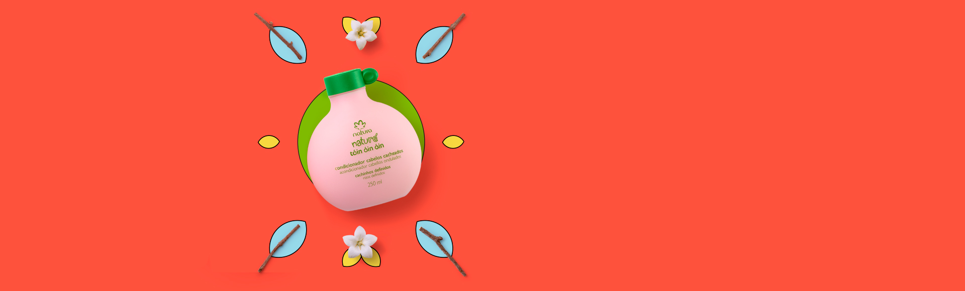 Acondicionador Tóin óin óin cabello rizado