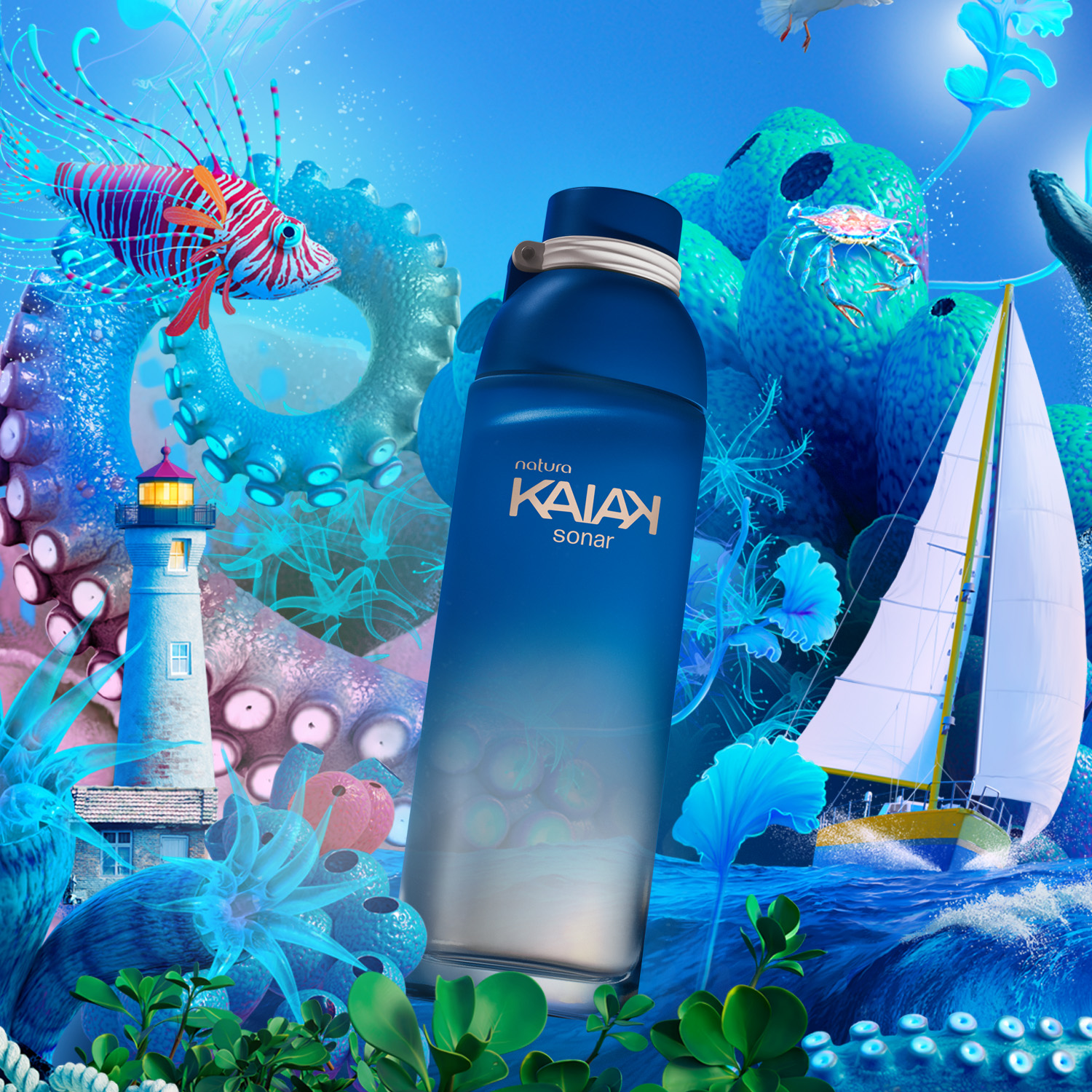Eau de Toilette Femenino Kaiak Sonar 100ml