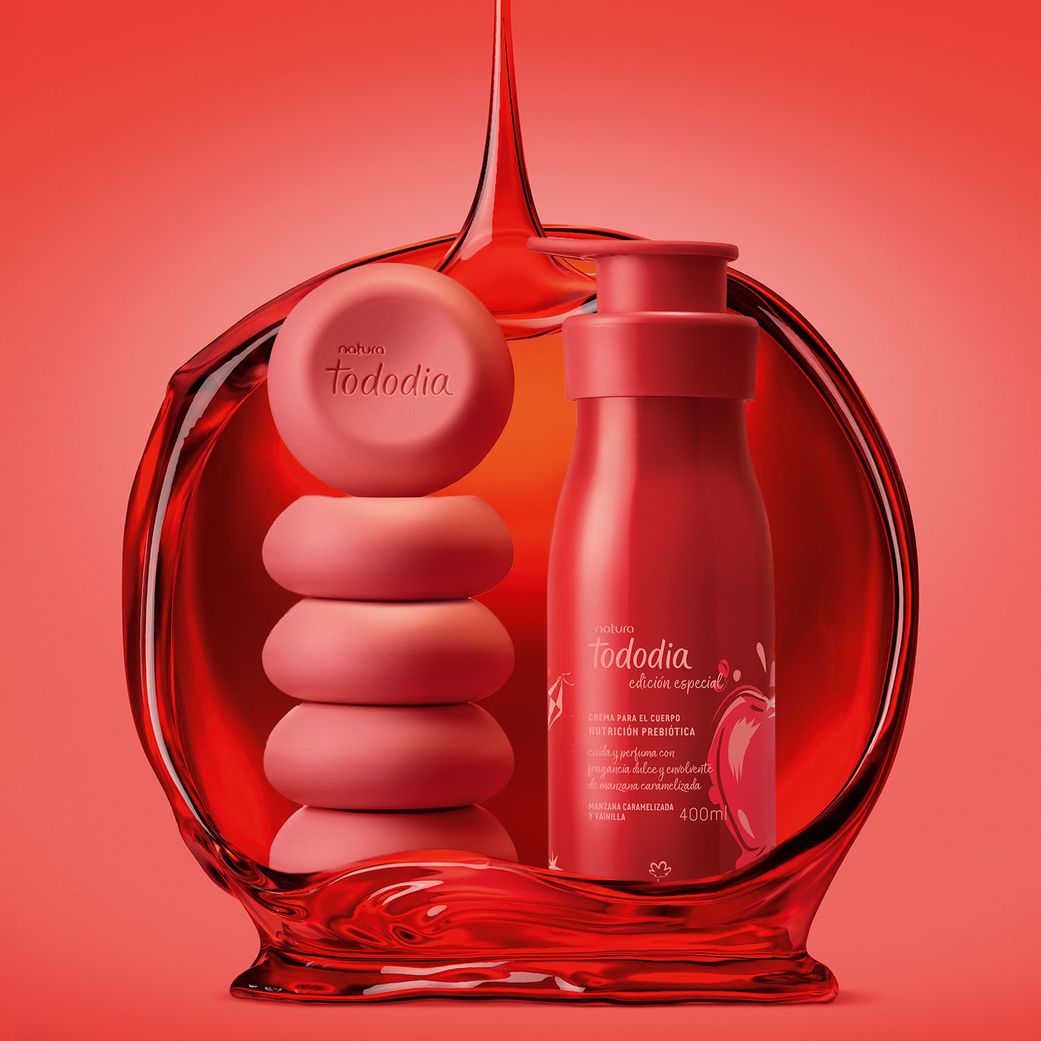 Kit Tododia Manzana Caramelizada y Vainilla