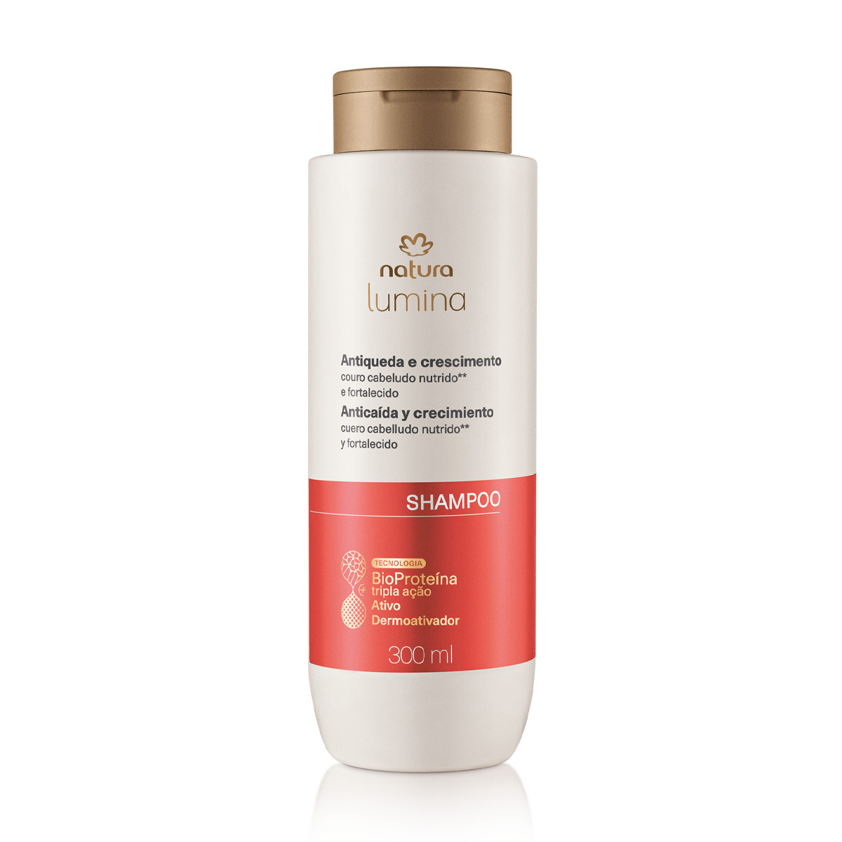 Shampoo anticaída y crecimiento 300 ml Lumina | Natura