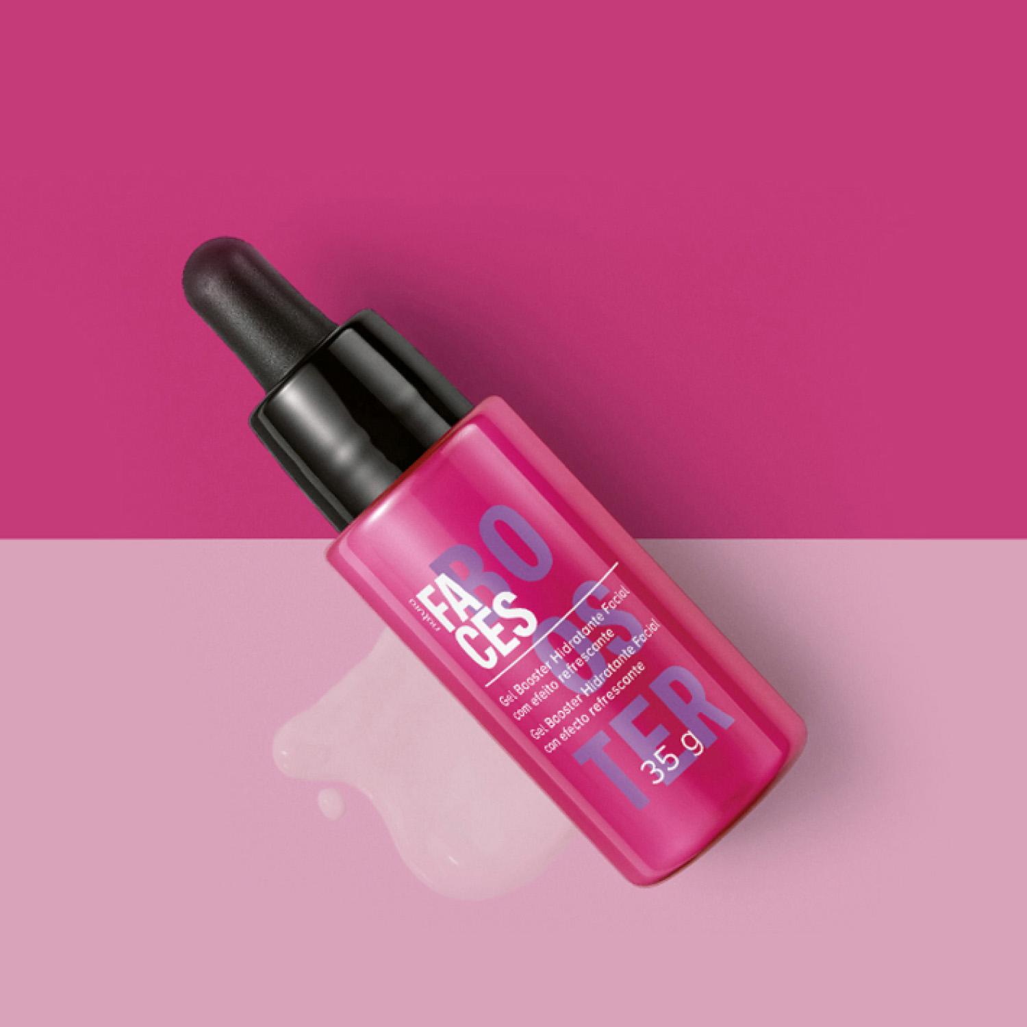 Gel booster hidratante facial
