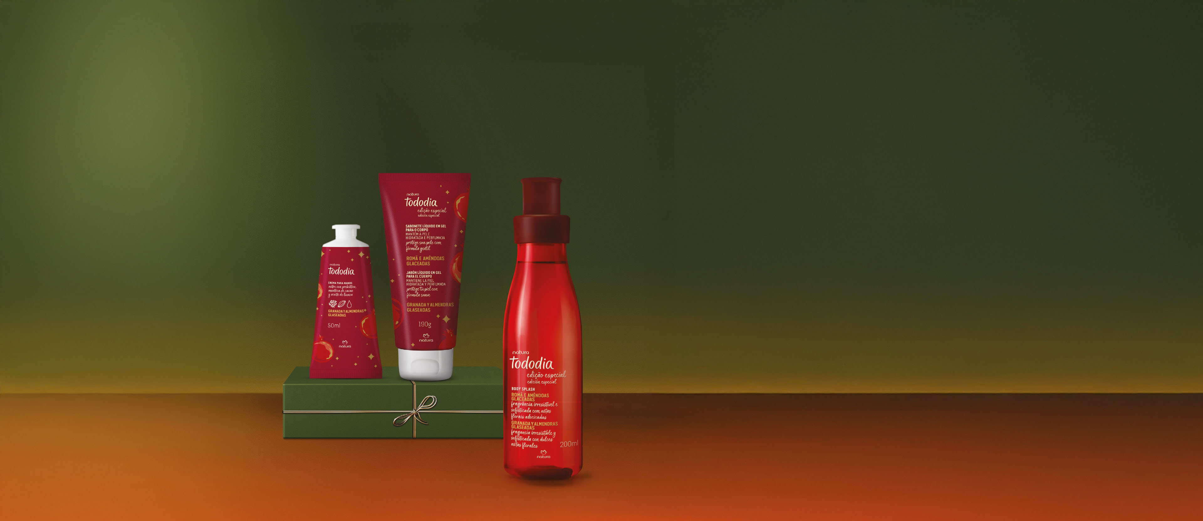 Regalo Tododia Granada y Almendras Glaseadas