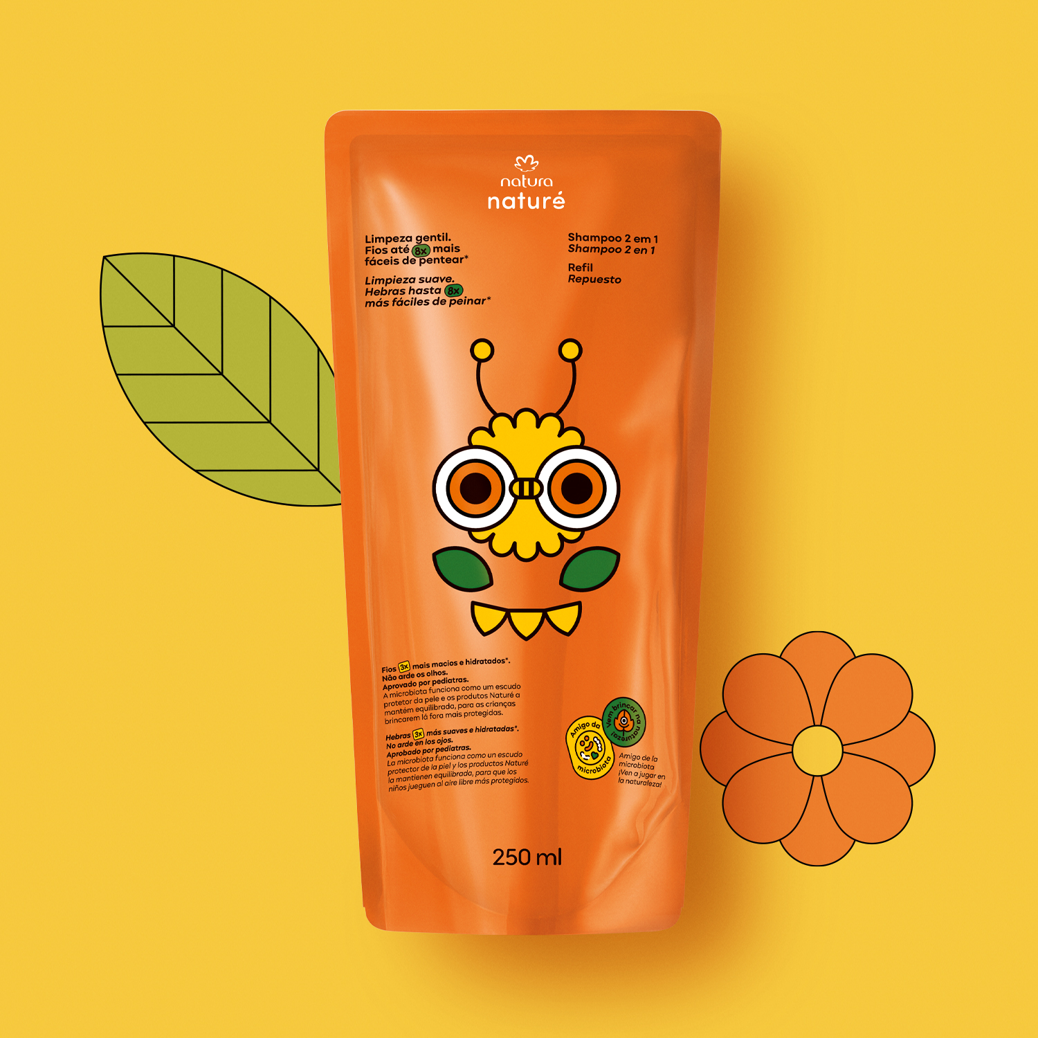 Repuesto Shampoo 2 en 1 Naturé