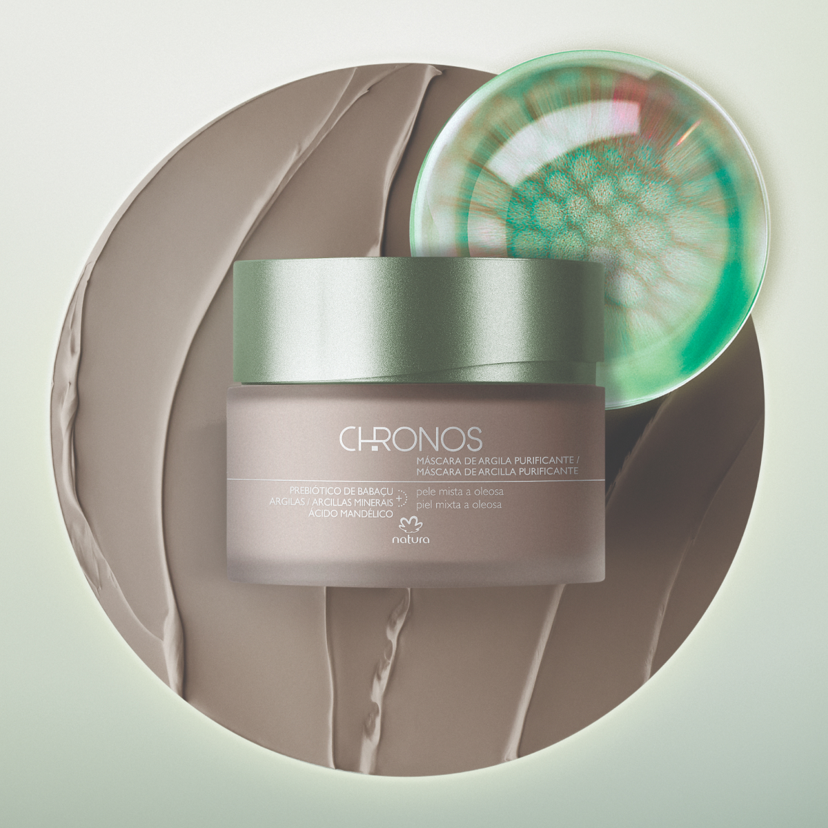 Mascarilla de Arcilla Purificante 70 g Chronos Derma | Natura