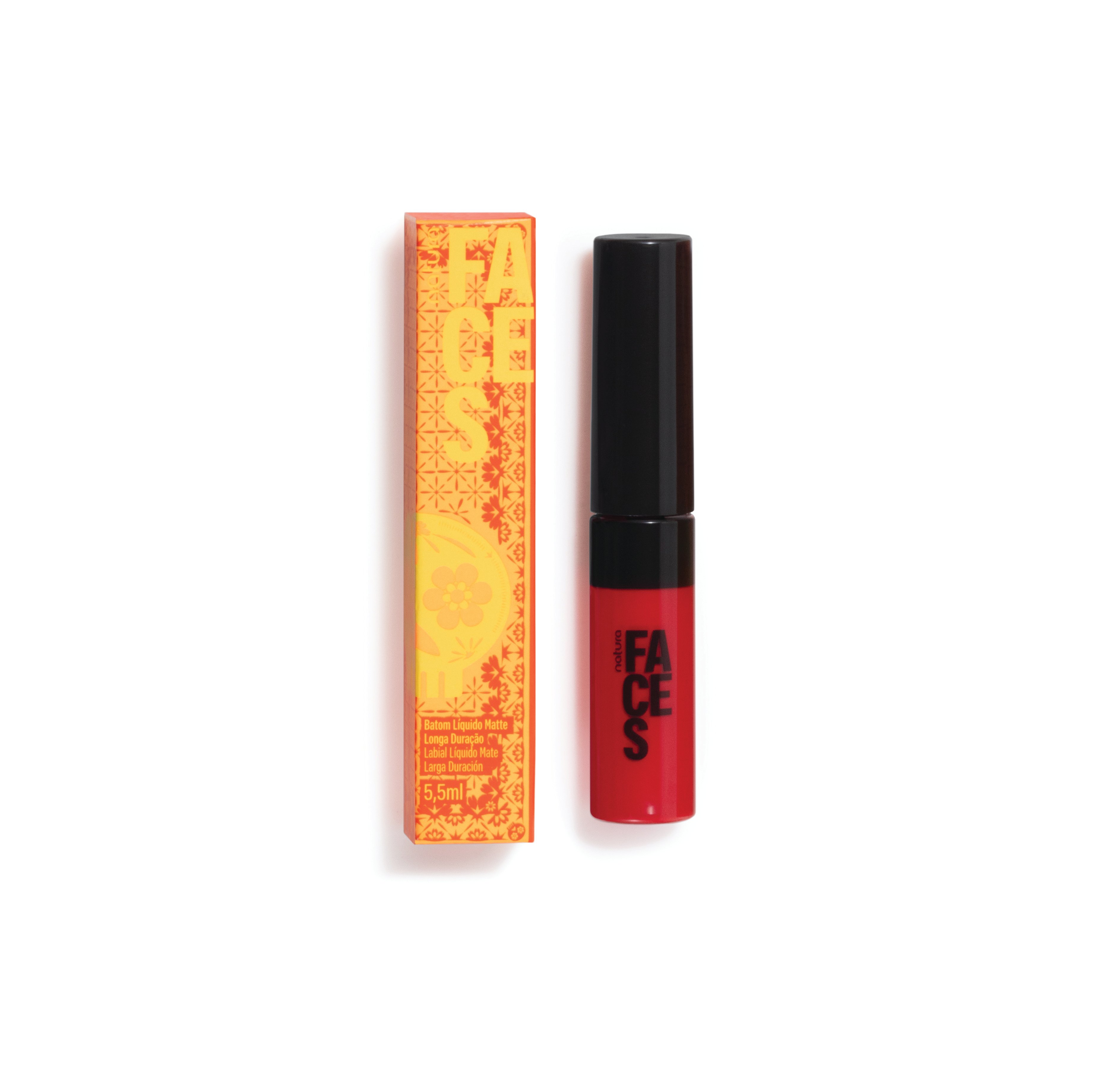 Labial matte intransferible faces