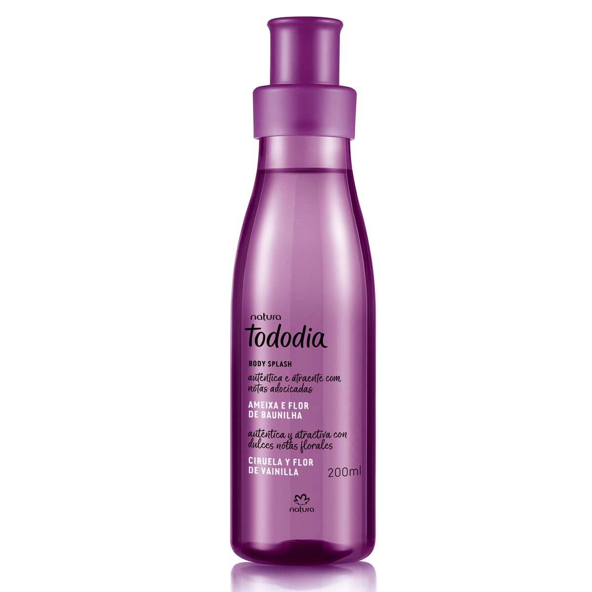 Body splash Ciruela y Flor de Vainilla 200 ml Tododia | Natura