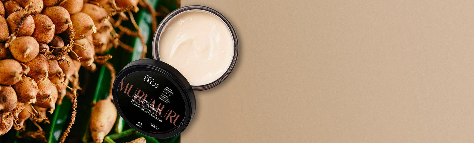 Máscara de reconstrucción murumuru