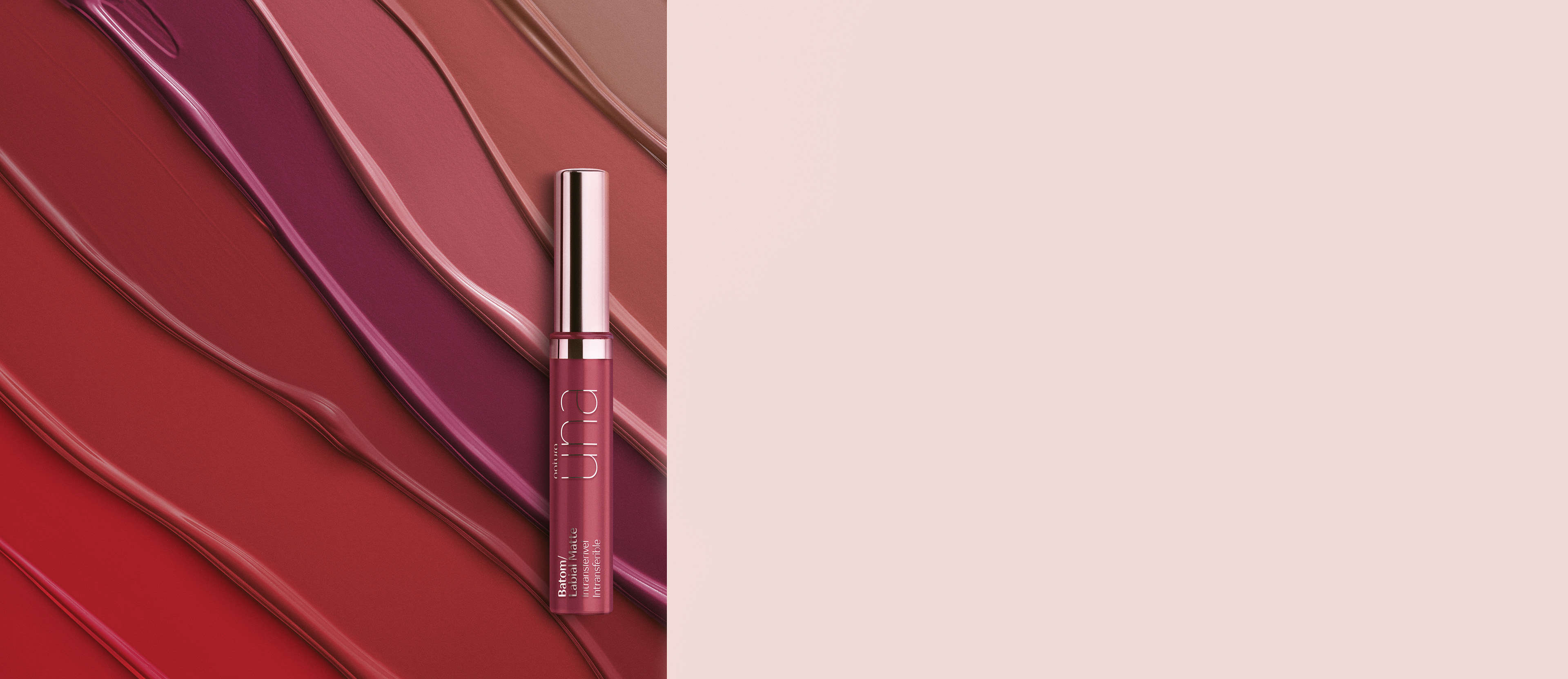 Labial matte intransferible color marrón