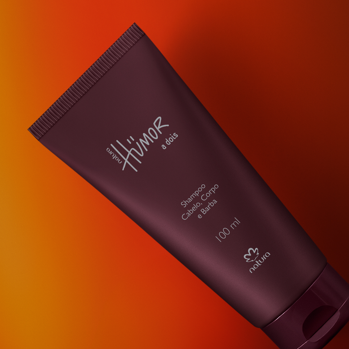 Shampoo para Cabello, Cuidados Diarios y Barba Humor a Dois 100 ml