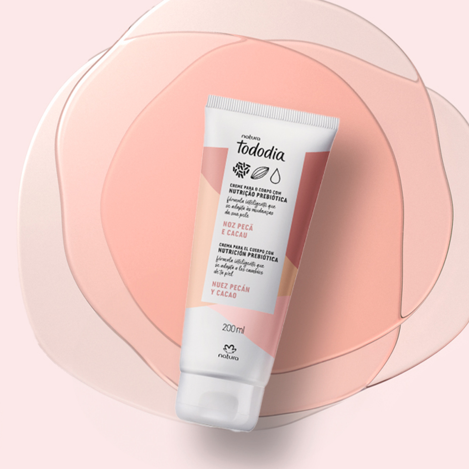 Crema Nutritiva Tododia Nuez Pecán y Cacao 200 ml