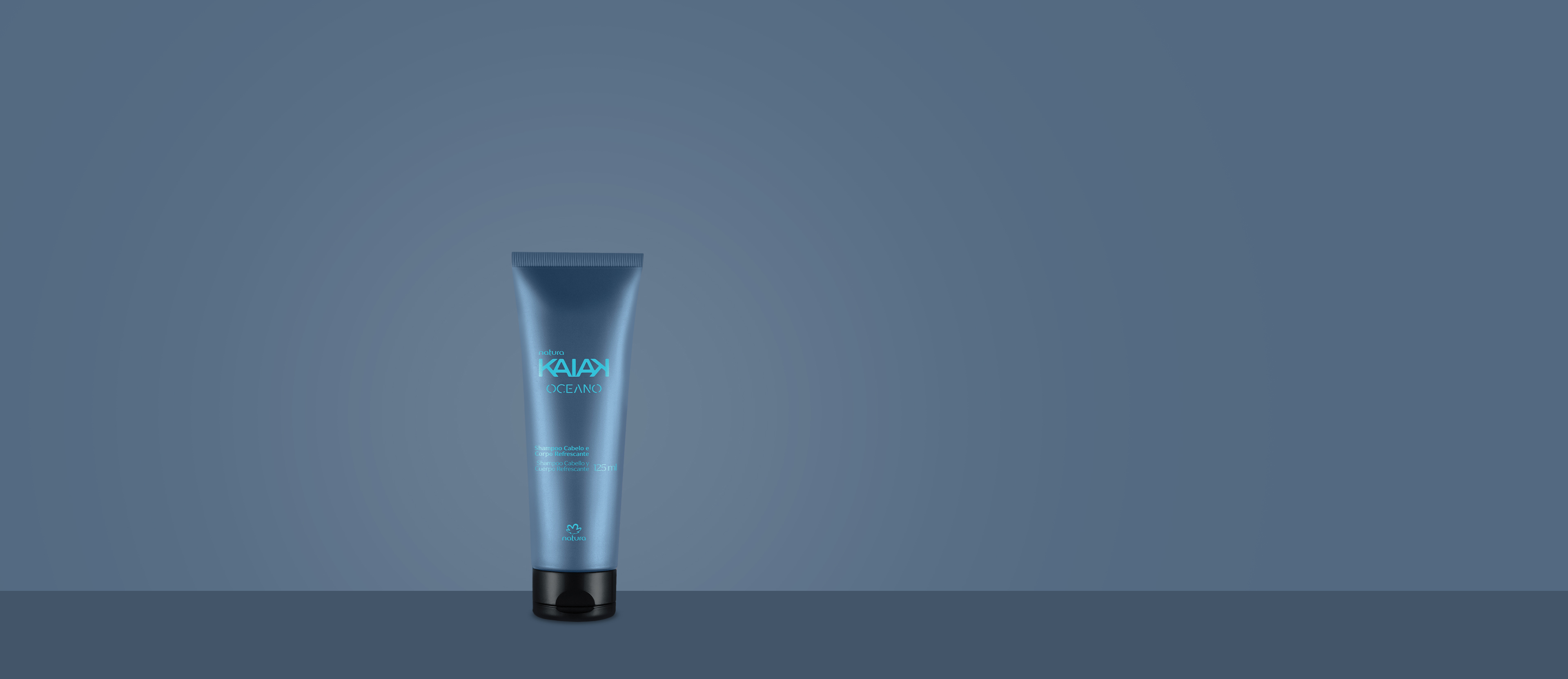 Shampoo Cabello y Cuerpo Kaiak Oceano Masculino 125 ml