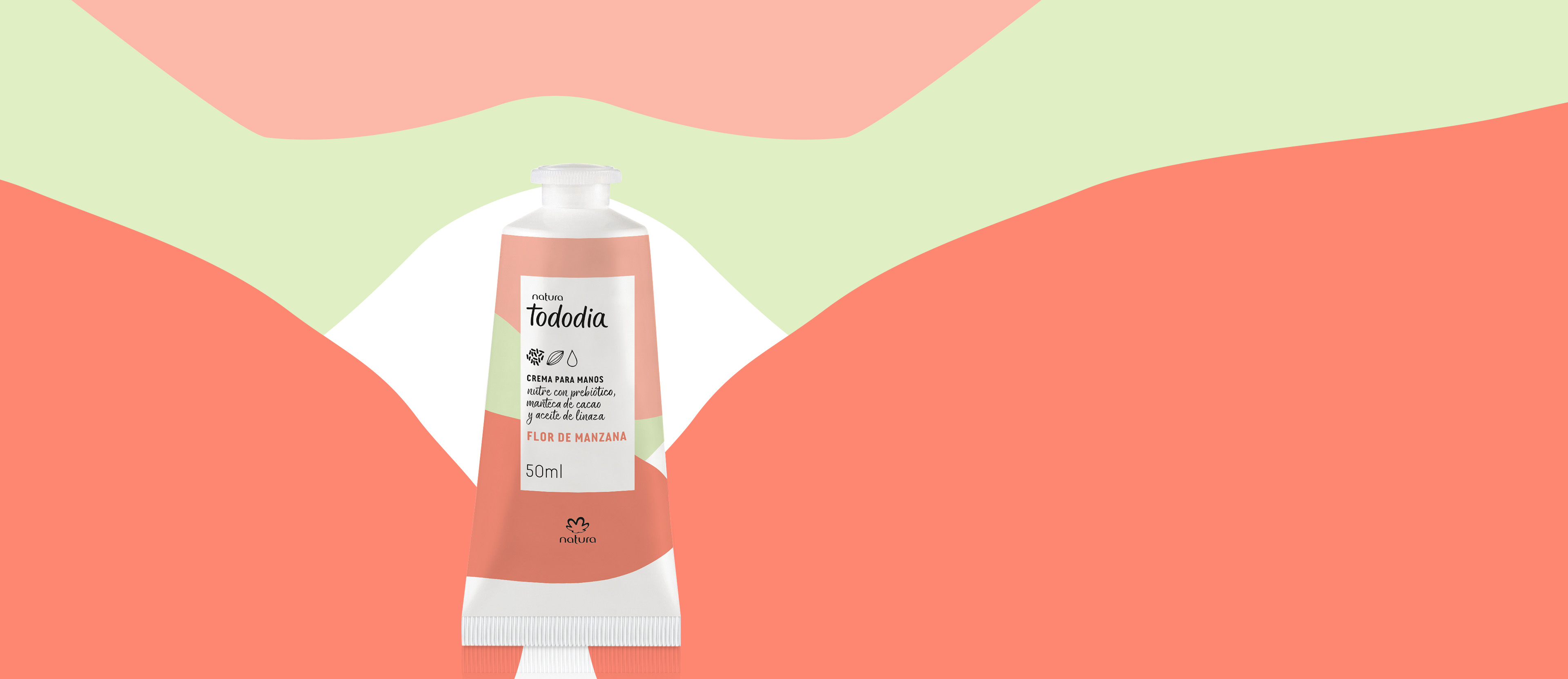 Crema para Manos Tododia Flor de Manzana 50 ml