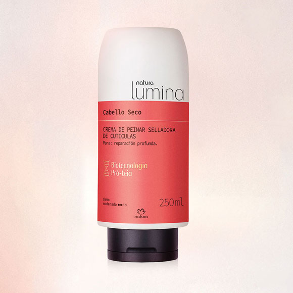 Crema para Peinar Selladora de Cuticulas Cabello Seco Lumina 250ml