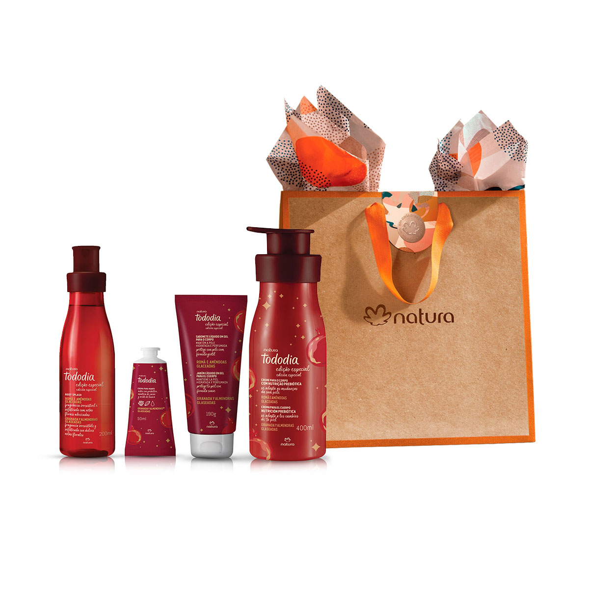 Regalo Tododia Granada y Almendras Glaseadas