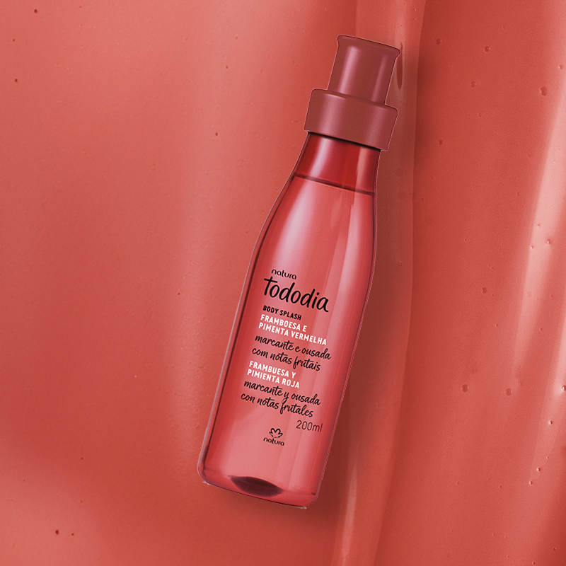 Tododia Frambuesa y Pimienta Roja Body Splash Femenino 200 ml