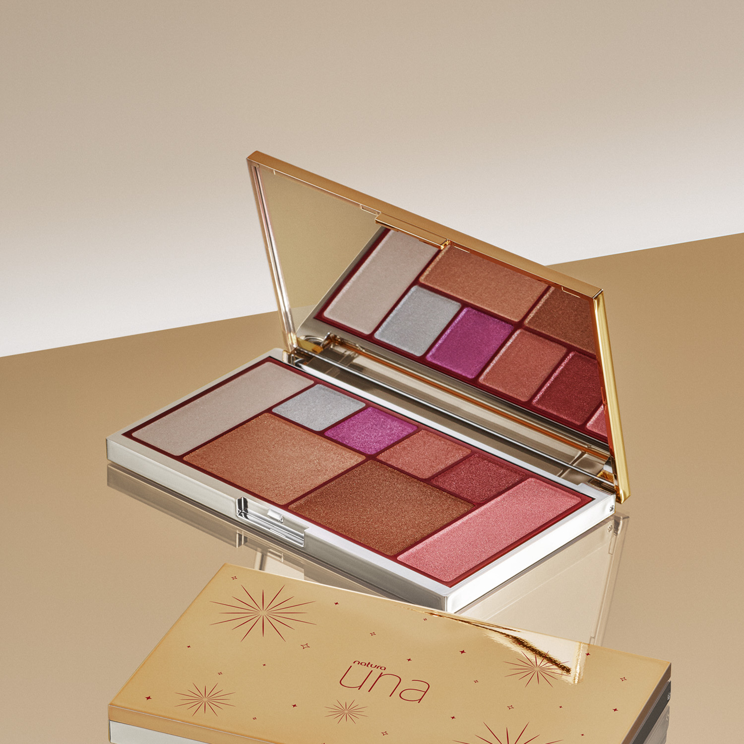 Paleta de Sombras Multifuncional Una Celebrar 9 g