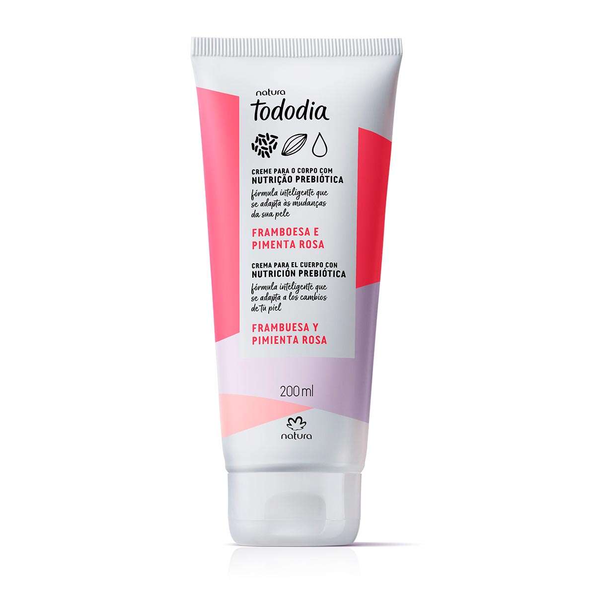Crema Nutritiva Tododia Frambuesa y Pimienta Rosa 200ml