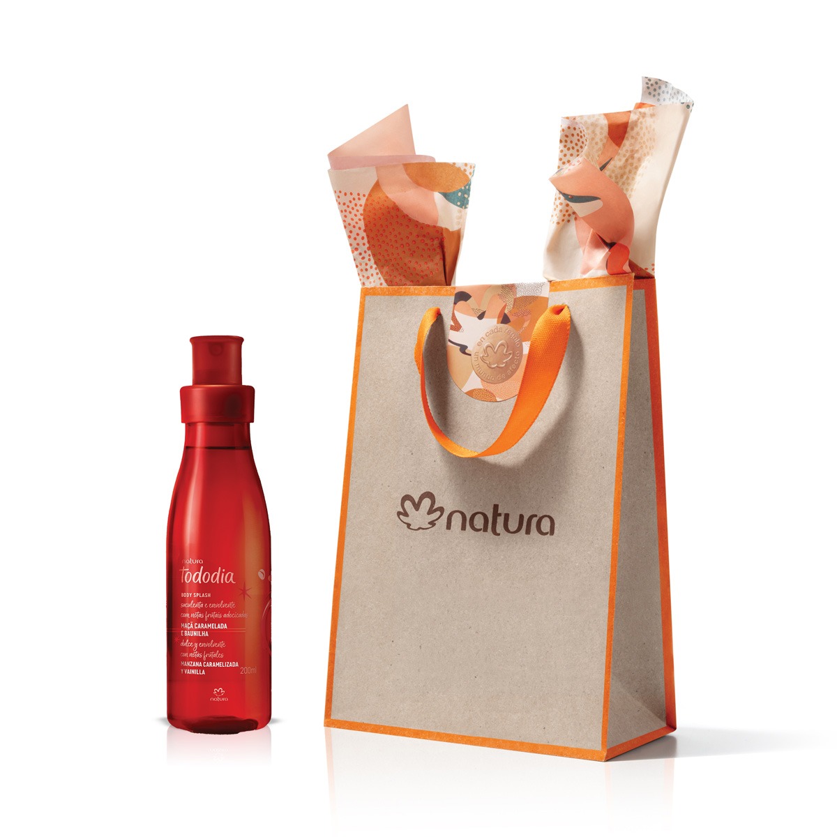 Regalo Body Splash Tododia Manzana Caramelizada y Vainilla