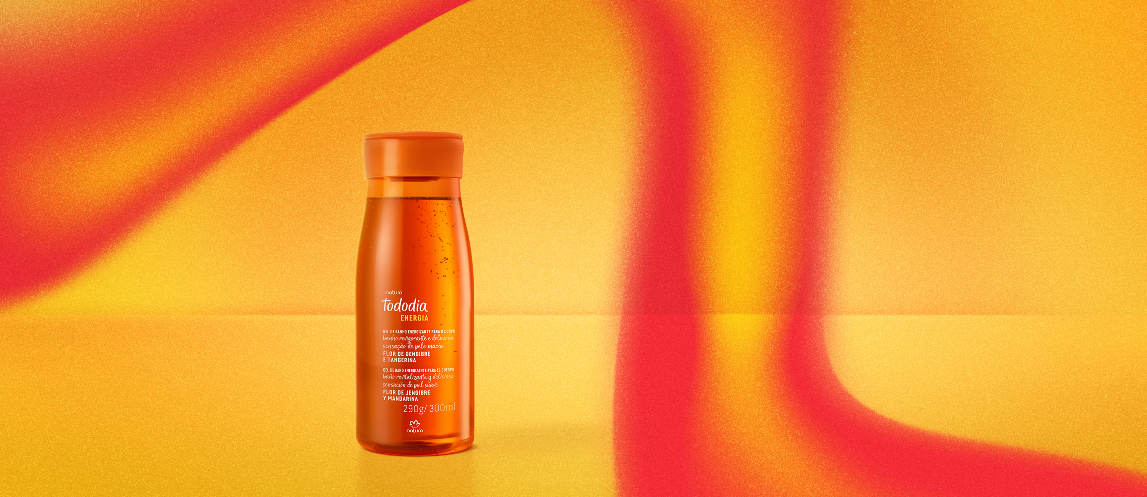 Jabón Líquido Corporal Tododia Flor de Jengibre y Mandarina 300 ml