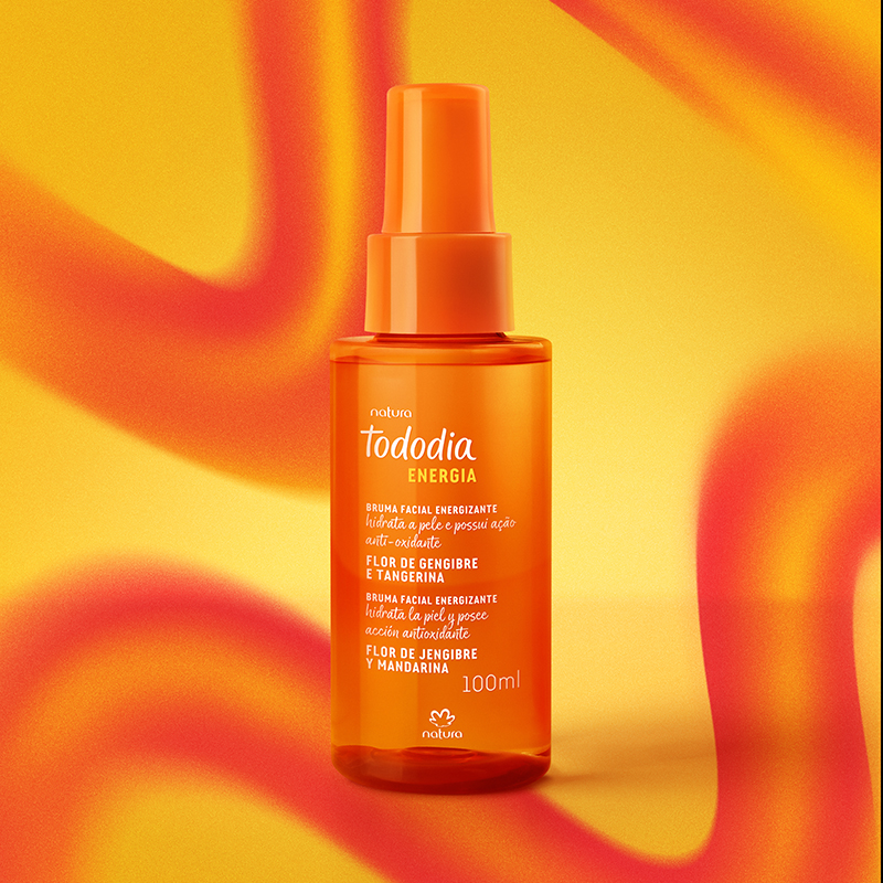 Bruma Facial Tododia Flor de Jengibre y Mandarina 100 ml