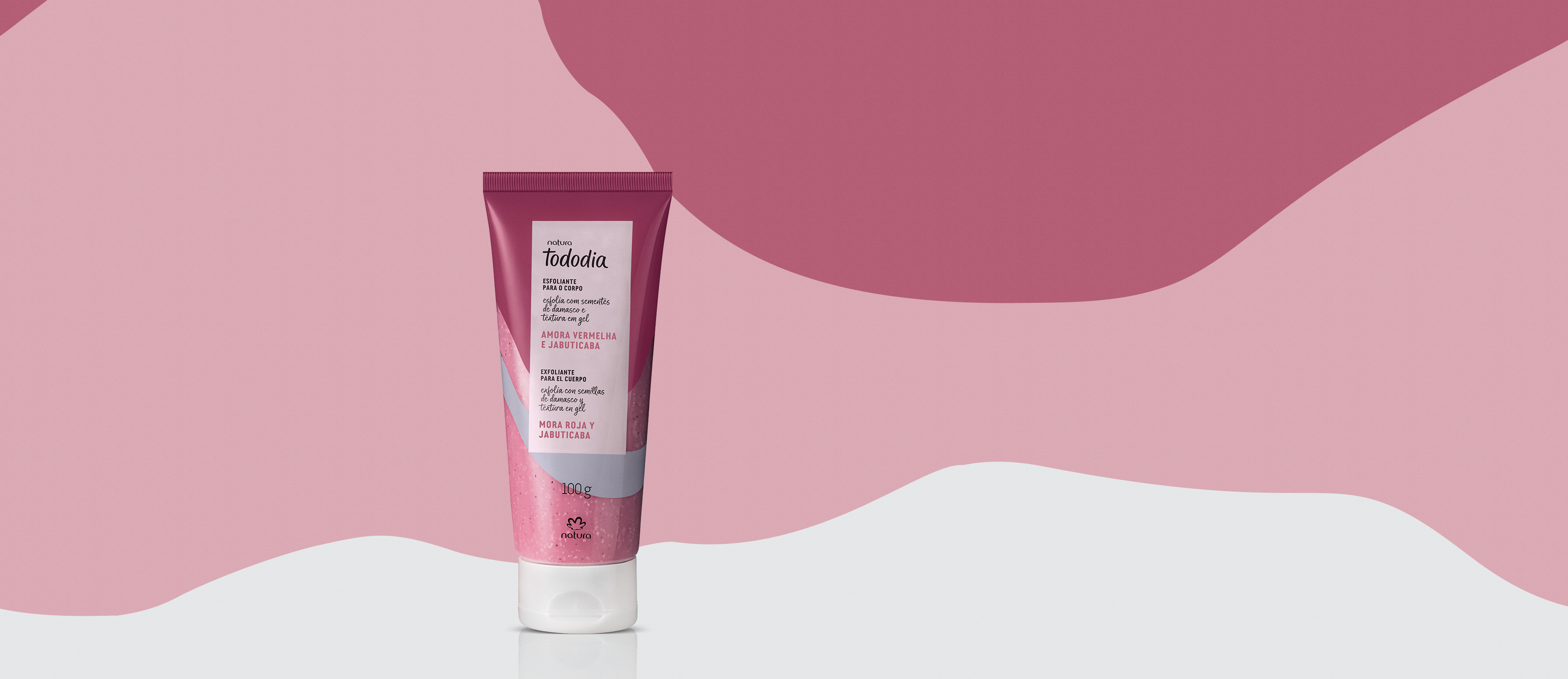 Jabón Exfoliante Corporal Tododia Mora Roja y Jabuticaba 100 g