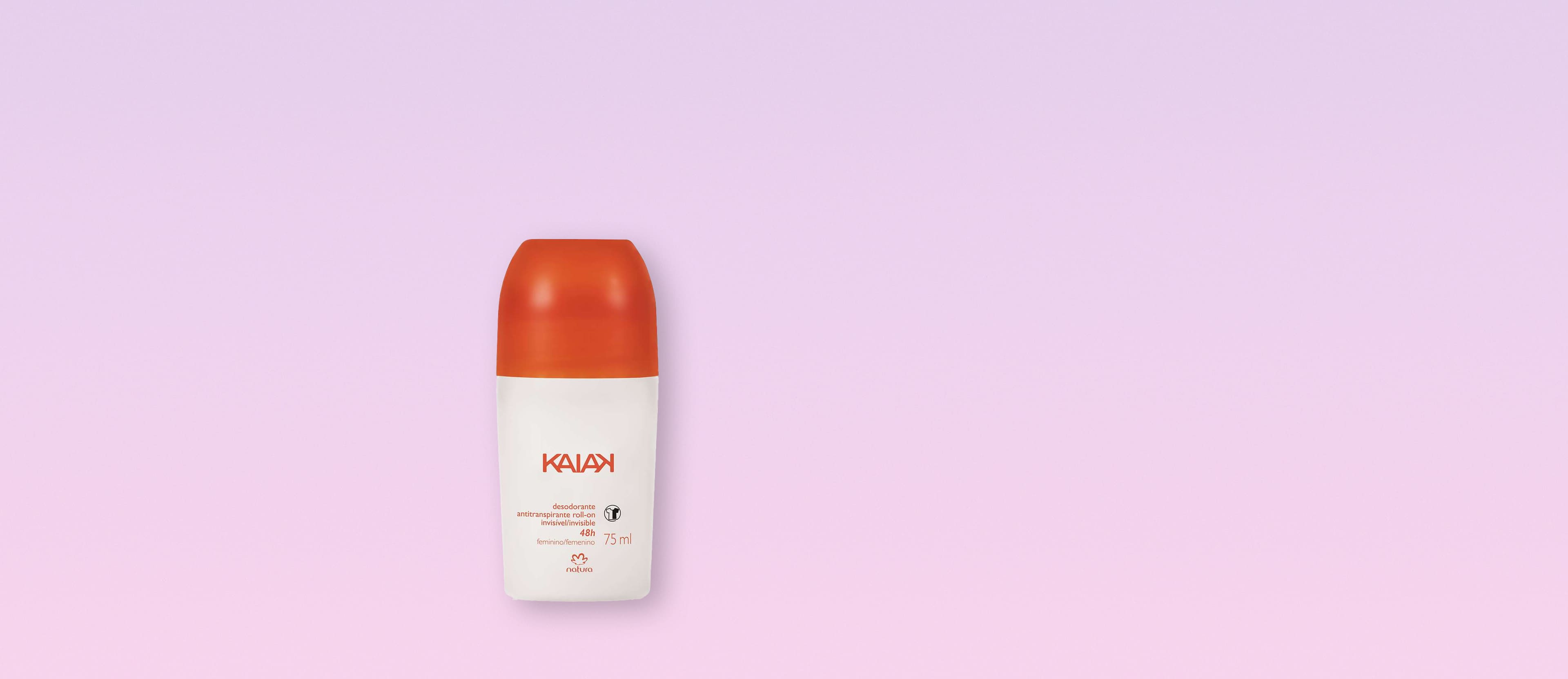 Desodorante Roll On Kaiak Clásico Femenino 75 ml