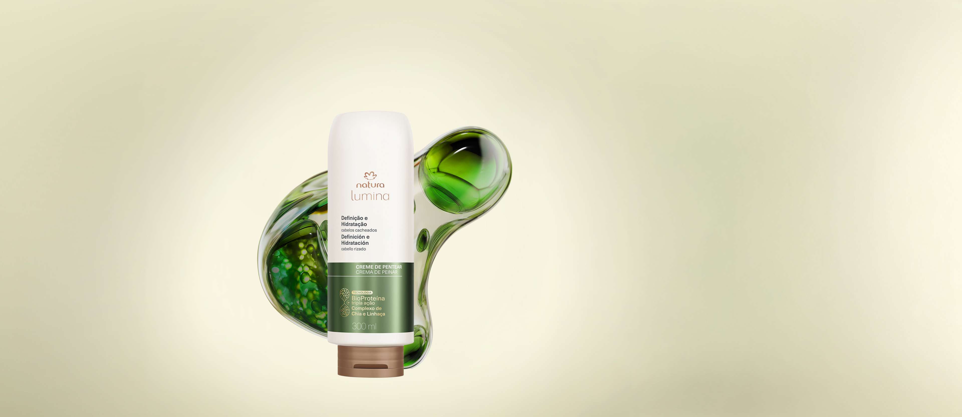 Crema para peinar Lumina Modeladora Cabellos Rizados 300 ml